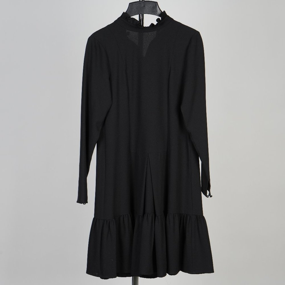 Traffic People Black Midi Dress Size XS